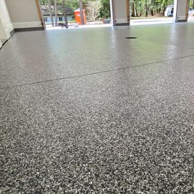 Stone crack repair work