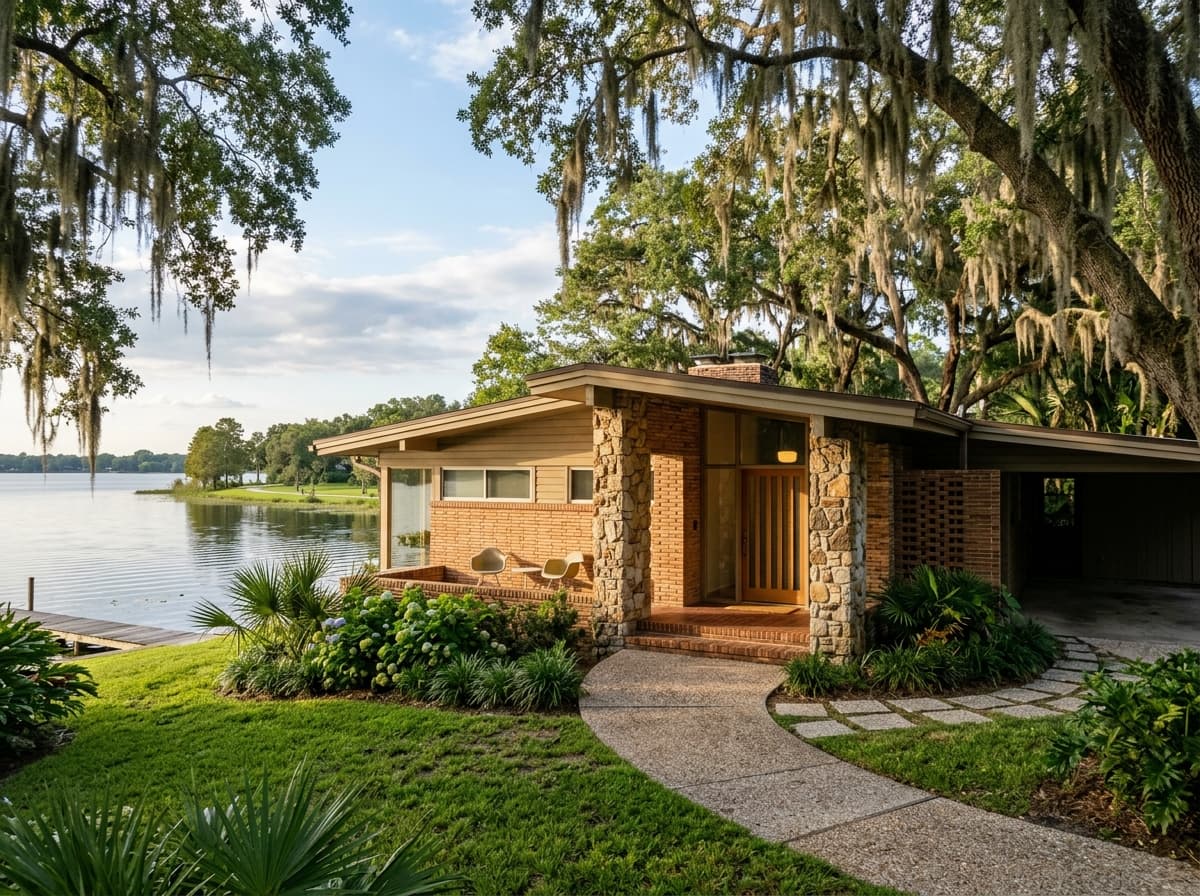Lakeland home exterior and neighborhood
