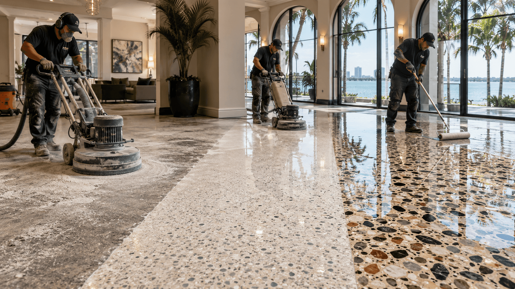 Terrazzo Restoration in Tampa Bay: The Full Process Explained