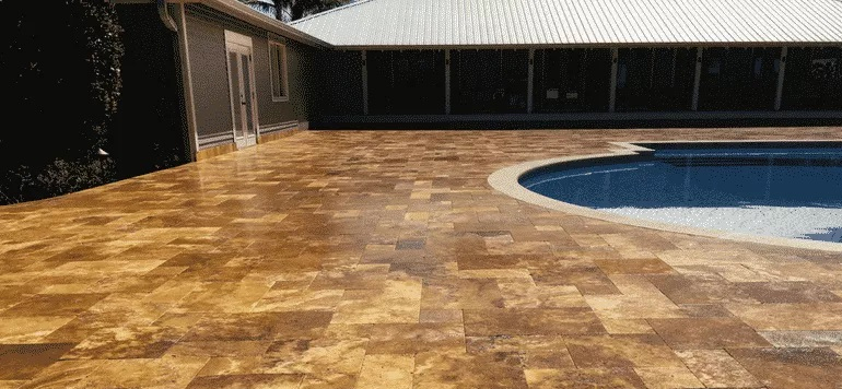 Travertine Cleaning in Tampa